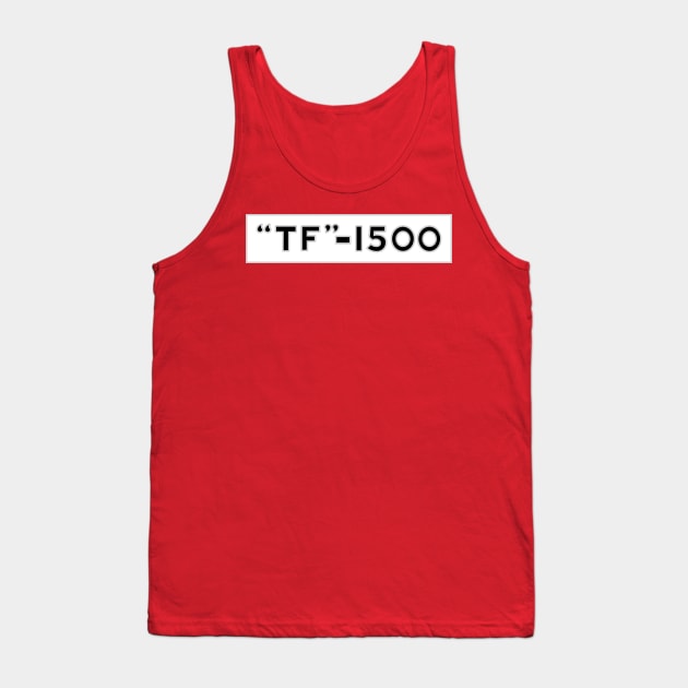 MG TF 1500 Badge Tank Top by Tomorrowland Arcade